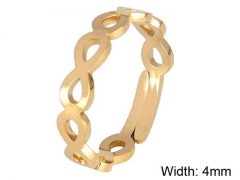 HY Wholesale Rings Jewelry 316L Stainless Steel Popular Rings-HY0100R082