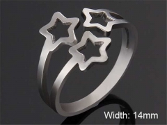HY Wholesale Rings Jewelry 316L Stainless Steel Popular Rings-HY0103R208