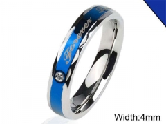 HY Wholesale Rings Jewelry 316L Stainless Steel Popular Rings-HY0096R026