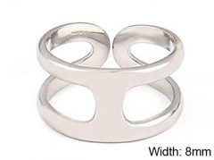 HY Wholesale Rings Jewelry 316L Stainless Steel Popular Rings-HY0100R019