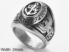 HY Wholesale Rings Jewelry 316L Stainless Steel Popular Rings-HY0103R102