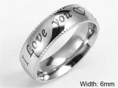 HY Wholesale Rings Jewelry 316L Stainless Steel Popular Rings-HY0103R080