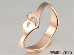 HY Wholesale Rings Jewelry 316L Stainless Steel Popular Rings-HY0103R123