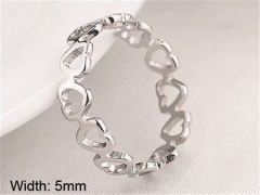 HY Wholesale Rings Jewelry 316L Stainless Steel Popular Rings-HY0103R049