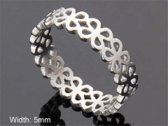HY Wholesale Rings Jewelry 316L Stainless Steel Popular Rings-HY0103R027