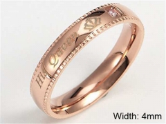 HY Wholesale Rings Jewelry 316L Stainless Steel Popular Rings-HY0103R093