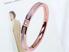 HY Wholesale Rings Jewelry 316L Stainless Steel Popular Rings-HY0096R091