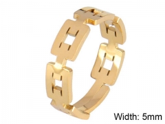 HY Wholesale Rings Jewelry 316L Stainless Steel Popular Rings-HY0100R028