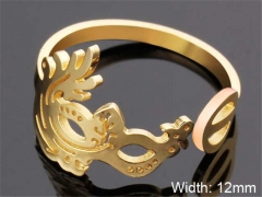 HY Wholesale Rings Jewelry 316L Stainless Steel Popular Rings-HY0103R162