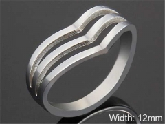 HY Wholesale Rings Jewelry 316L Stainless Steel Popular Rings-HY0103R059
