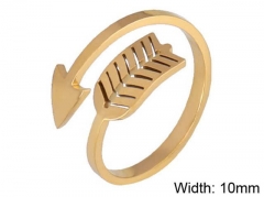 HY Wholesale Rings Jewelry 316L Stainless Steel Popular Rings-HY0100R014