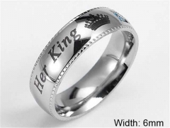 HY Wholesale Rings Jewelry 316L Stainless Steel Popular Rings-HY0103R081