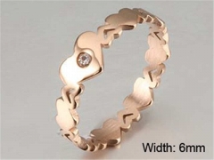 HY Wholesale Rings Jewelry 316L Stainless Steel Popular Rings-HY0103R113