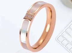 HY Wholesale Rings Jewelry 316L Stainless Steel Popular Rings-HY0096R060