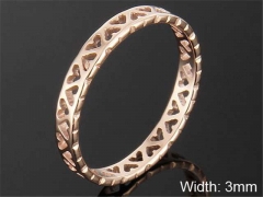 HY Wholesale Rings Jewelry 316L Stainless Steel Popular Rings-HY0103R069