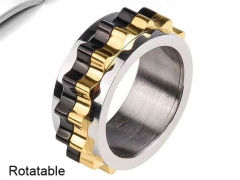 HY Wholesale Rings Jewelry 316L Stainless Steel Popular Rings-HY0096R004