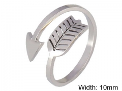 HY Wholesale Rings Jewelry 316L Stainless Steel Popular Rings-HY0100R013