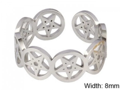 HY Wholesale Rings Jewelry 316L Stainless Steel Popular Rings-HY0100R057