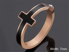 HY Wholesale Rings Jewelry 316L Stainless Steel Popular Rings-HY0103R028