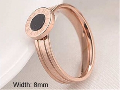 HY Wholesale Rings Jewelry 316L Stainless Steel Popular Rings-HY0103R131