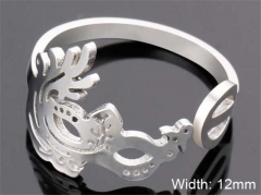 HY Wholesale Rings Jewelry 316L Stainless Steel Popular Rings-HY0103R163