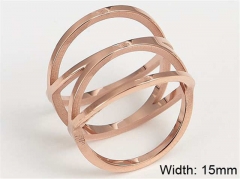HY Wholesale Rings Jewelry 316L Stainless Steel Popular Rings-HY0103R004