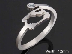 HY Wholesale Rings Jewelry 316L Stainless Steel Popular Rings-HY0103R202
