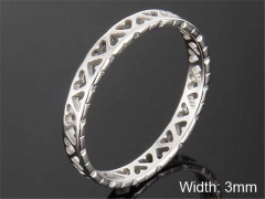 HY Wholesale Rings Jewelry 316L Stainless Steel Popular Rings-HY0103R071