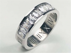HY Wholesale Rings Jewelry 316L Stainless Steel Popular Rings-HY0096R038