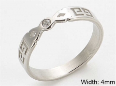 HY Wholesale Rings Jewelry 316L Stainless Steel Popular Rings-HY0103R106