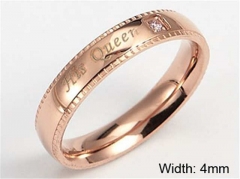 HY Wholesale Rings Jewelry 316L Stainless Steel Popular Rings-HY0103R094