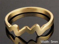 HY Wholesale Rings Jewelry 316L Stainless Steel Popular Rings-HY0103R168