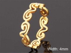HY Wholesale Rings Jewelry 316L Stainless Steel Popular Rings-HY0103R141