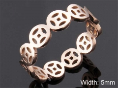 HY Wholesale Rings Jewelry 316L Stainless Steel Popular Rings-HY0103R001