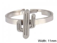 HY Wholesale Rings Jewelry 316L Stainless Steel Popular Rings-HY0100R045