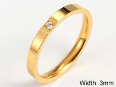 HY Wholesale Rings Jewelry 316L Stainless Steel Popular Rings-HY0103R020