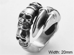 HY Wholesale Rings Jewelry 316L Stainless Steel Popular Rings-HY0103R100