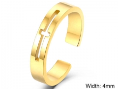 HY Wholesale Rings Jewelry 316L Stainless Steel Popular Rings-HY0101R023