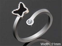 HY Wholesale Rings Jewelry 316L Stainless Steel Popular Rings-HY0103R184