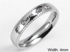 HY Wholesale Rings Jewelry 316L Stainless Steel Popular Rings-HY0103R085