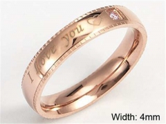 HY Wholesale Rings Jewelry 316L Stainless Steel Popular Rings-HY0103R092
