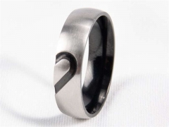 HY Wholesale Rings Jewelry 316L Stainless Steel Popular Rings-HY0096R124