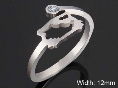 HY Wholesale Rings Jewelry 316L Stainless Steel Popular Rings-HY0103R145