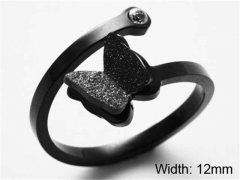 HY Wholesale Rings 316L Stainless Steel Popular Rings-HY0103R108