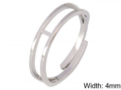 HY Wholesale Rings Jewelry 316L Stainless Steel Popular Rings-HY0100R065