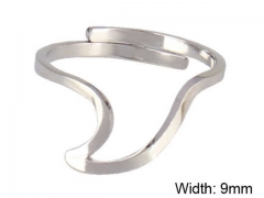 HY Wholesale Rings Jewelry 316L Stainless Steel Popular Rings-HY0100R047