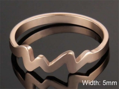 HY Wholesale Rings Jewelry 316L Stainless Steel Popular Rings-HY0103R167