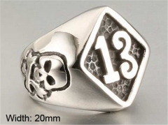 HY Wholesale Rings Jewelry 316L Stainless Steel Popular Rings-HY0103R119