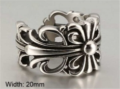 HY Wholesale Rings Jewelry 316L Stainless Steel Popular Rings-HY0103R126