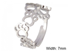 HY Wholesale Rings Jewelry 316L Stainless Steel Popular Rings-HY0100R025